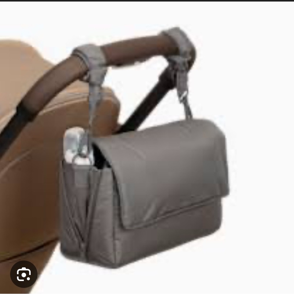 Calpak stroller caddy grey